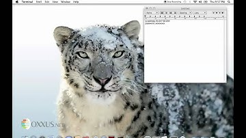 Oxxus.net How to login to VPS server (Mac user demo) video