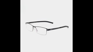 Оправа для очков из нержавеющей стали, мужские оптические очки, брендовые дизайнерские оправы очков