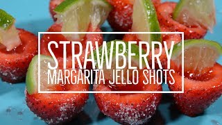 Strawberry Margarita Jello Shots | CheapCaribbean.com