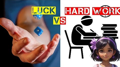 Luck vs Hard Work: Unveiling the True Formula for Success