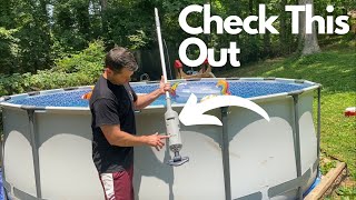The Best Pool Vacuum For Above Ground Pool? Intex Rechargeable Pool Vacuum Review.