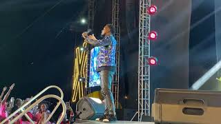 Levixone performing Ponya live on stage