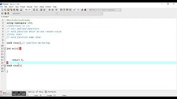 c++ functions| void function |function without return value