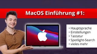 MacOS #1:  Erste Schritte mit Apple / MacOS  UmstiegsGuide für WindowsNutzer mit vielen Tipps