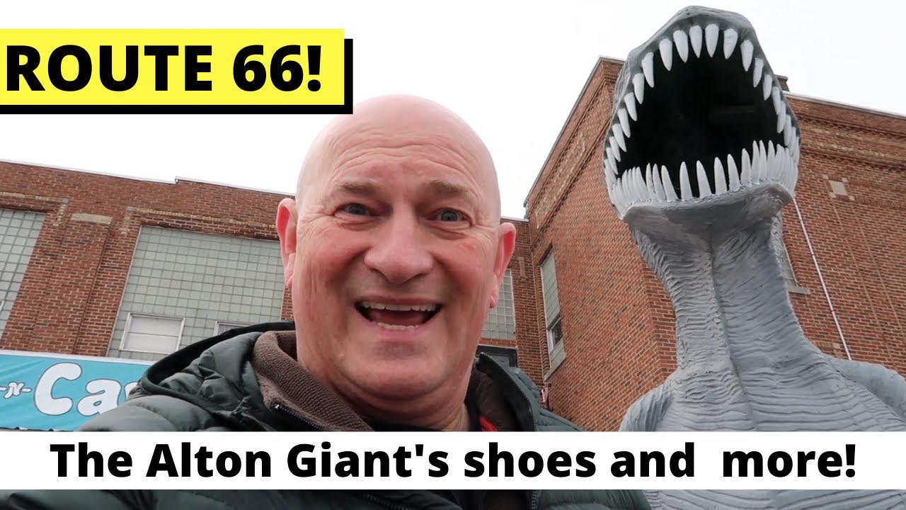 The Alton Giant's shoes and more Route 66 icons!