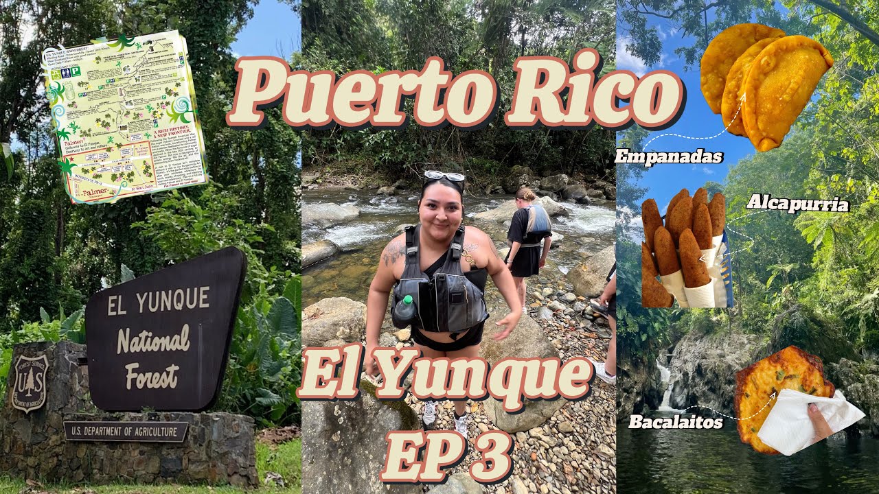 Puerto Rico Day 3: El Yunque (Hike+Cliff Diving+Water Slides) | Experiencing a ￼BLACKOUT in San Juan