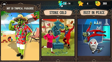 Scary Stranger 3D - Stone Cold & Rust in Peace New Update New Levels New Pranks (iOS/ Android)