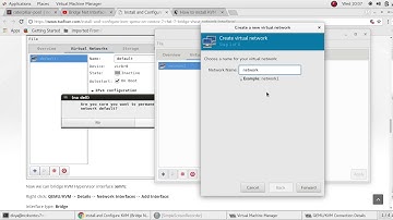 KVM bridge-setup