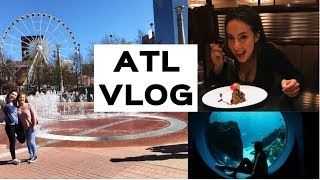 SPRING BREAK ATLANTA, GEORGIA VLOG | things to do in atl (food, shopping, hawks game + more)