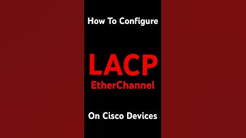 LACP EtherChannel Configuration on Cisco Switches  Step by Step Lab for CCNA & CCNP  #ccna #cisco