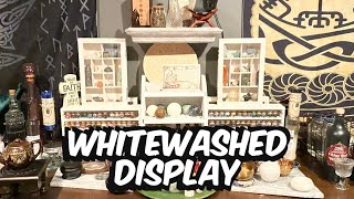 Crafting With the Hensons: Whitewashing Display Boxes