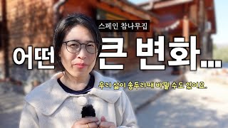 여러분께 드릴 말씀이 있어요! 스페인 우리 집에 일어날, 삶이 바뀔 큰 변화, 그동안 하지 못한 이야기