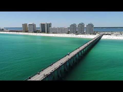 Aerial View Of Navarre Beach You Aerial View Of Navarre Beach You