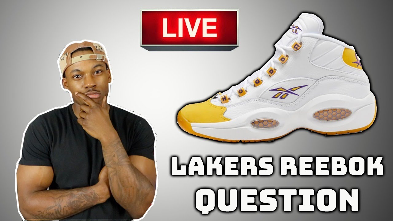 reebok question lakers