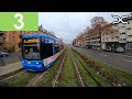  cab ride tram kassel fhrerstandsmitfahrt straenbahn  linie 3 ihringshuser strae  mattenberg