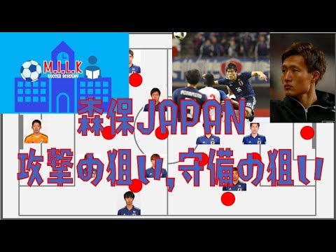 清水エスパルス スタメン 【森保ジャパン考察動画～攻撃の狙いと守備の狙いとは？～】