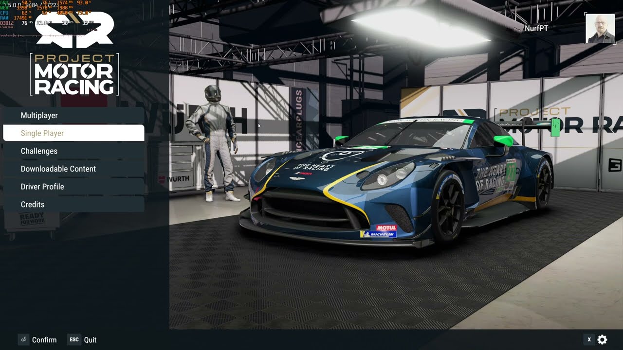 Inside Look At Project Motor Racing | No Commentary Walkthrough