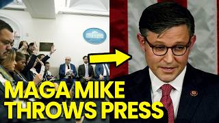MAGA MIKE Throws Press OUT after SHUTING DOWN THE HOUSE