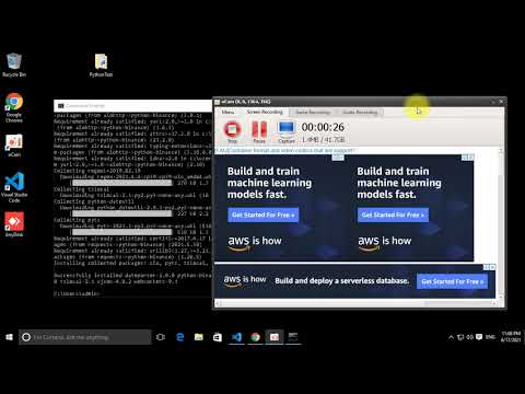 การติดตั้ง pip install....