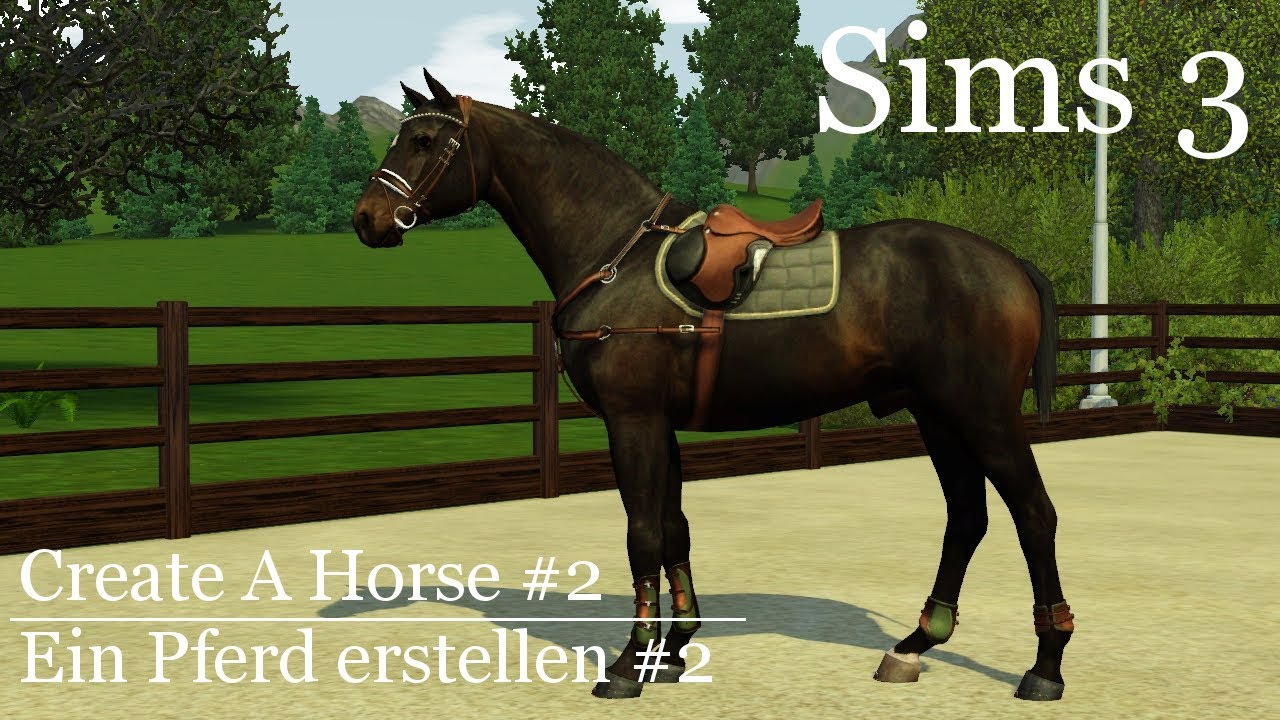 The Sims 3 - Create A Horse #2 [DWFS Necromancer] - YouTube