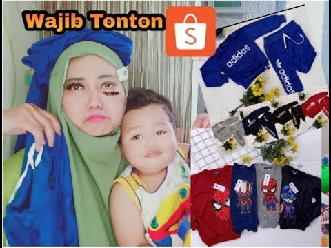  SHOPEE  HAUL Baju  Anak  murah meriah YouTube