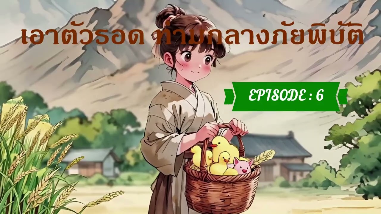 นิยายเสียงจีน l EP 6 l เอาตัวรอดท่ามกลางภัยพิบัติ