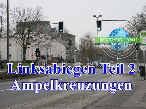 Video: Darf man an einer roten Ampel links abbiegen?