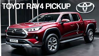 The All New 2025 Toyota RAV4 Pickup Truck: A Complete Overview