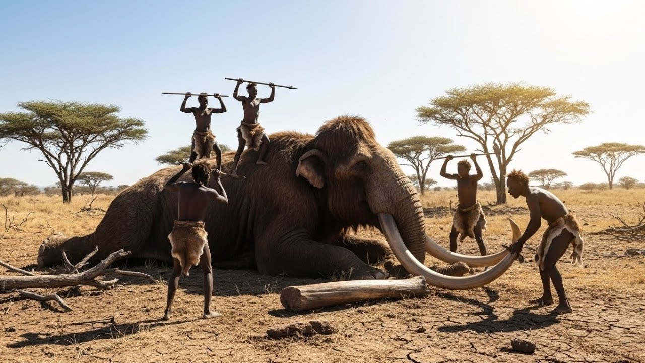 Life 3. Million solve Savage Elephant vs Hunters | Deadly Jungle Clash 🐘⚔️