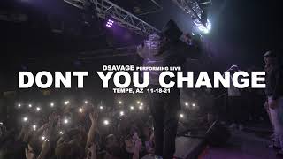 D. Savage Performs ' Don't You Change' Live In Phoenix, AZ