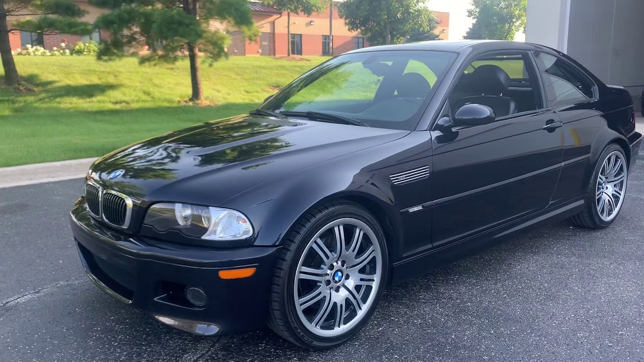 2002 BMW E46 M3 Carbon Black 52K - YouTube