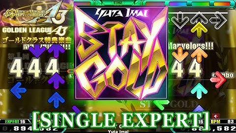 【DDR A3】 STAY GOLD [SINGLE EXPERT] 譜面確認＋クラップ
