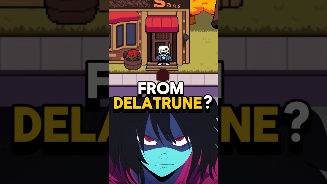 Sans Is From DEALTRUNE? #deltarune #undertale #sans #krisdeltarune #deltarunechapter5