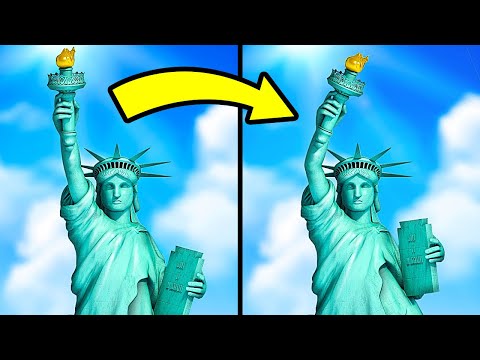 Video: Bagaimana memberi kami patung liberty?