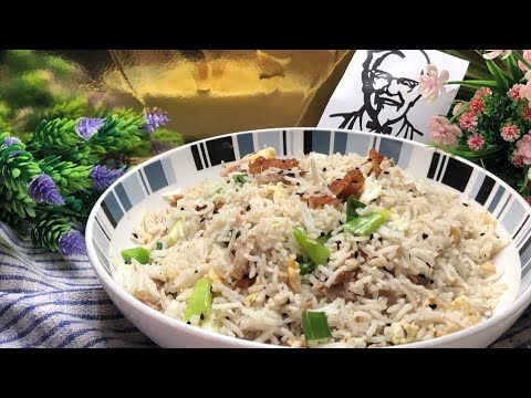 KFC Fried Rice || Leftover Kentucky Fried Chicken from Chicken Tuesday, what to do?