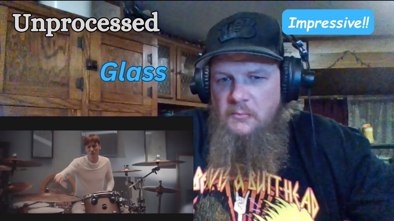 First time reaction / Unprocessed - Glass