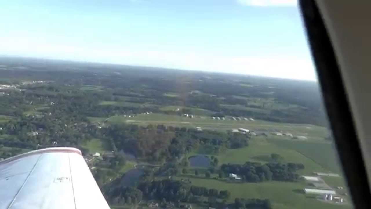 Sony HC X920 HD Audio-Video Takeoff and Landing from Cockpit PA32-301 KBTP Pittsburgh, PA