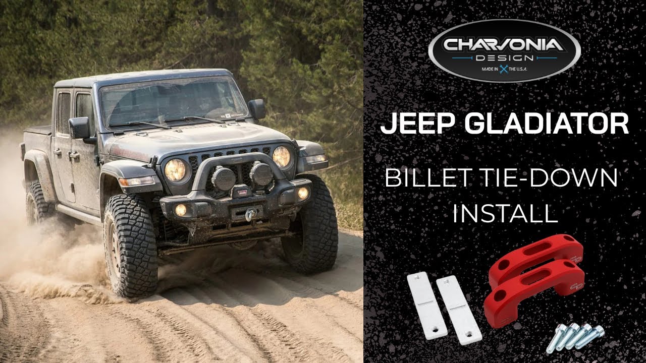 Jeep Gladiator Billet TieDown Installation YouTube
