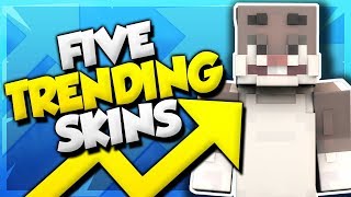 5 Trending Minecraft Skins! (Top Minecraft Skins)