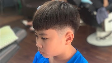 Cắt Tóc Kiểu LAYER Trẻ Em,Khiêm Tóc Nam