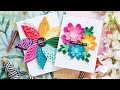 Easy Layered Die Cut Designs using Altenew