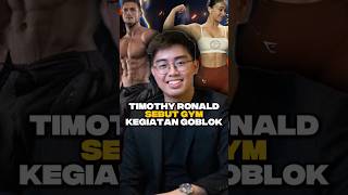 Timothy Ronald Sebut Gym Kegiatan Paling Gobk shorts