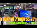3 ngày GIẢM SÂU 55, 65, 75 inch từ 7 TRIỆU | màn 4K Qled siêu hời | Tuấn Long Review