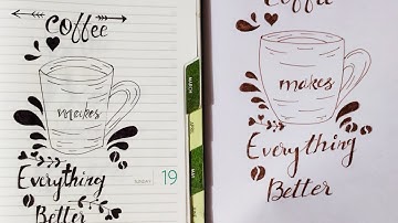Bullet Journal Doodle Ideas।। Diary decoration tutorial।। Doodle Art (Part -3) @sris_collection
