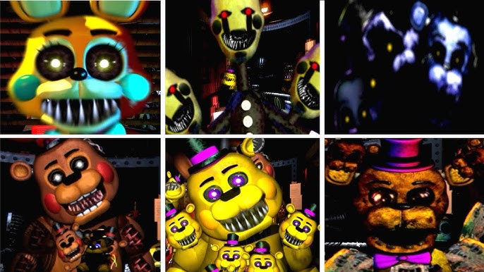 Five Nights at Candy's 3 ALL JUMPSCARES 