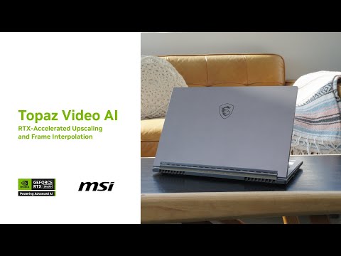 Topaz Video AI | RTX-Accelerated Upscaling and Frame Interpolation