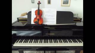 O. Rieding, Concert op.36, 1. Movement BPM 96, Playback: G. Dingler chords