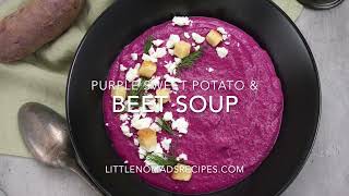 Purple Sweet Potato Soup