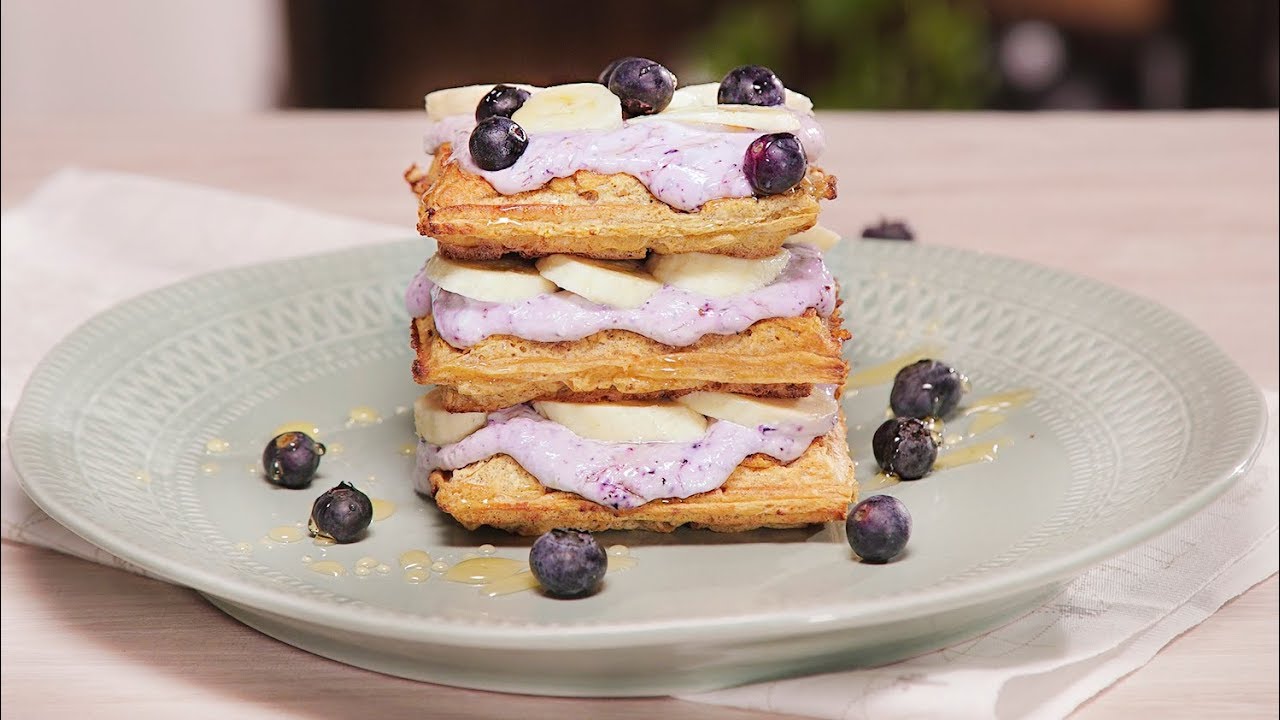 Waffles de Avena y Arándanos La Serenísima YouTube