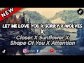 Let Me Love You X Sorry X Wolves X Closer X Sunflower X Shape Of You X Attention Mega Mashup